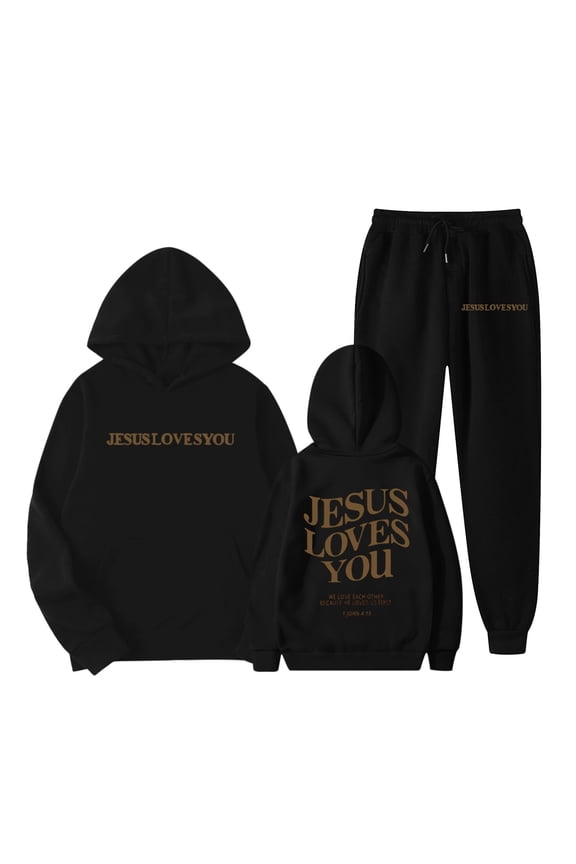 Toddler Outfits for Girls Sets Casual Winter Wear Trendy Printed Hooded Sweatshirt Cute Girls Fall Clothes Black Size 2-3T