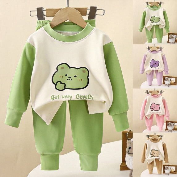 Toddler Pajamas Rayon Made From Bamboo 2 Piece Long Sleeve Pajama Set Kids Pajamas Boys Girls Snug Fit Pjs Set,6-12 Months 12-24 Months 2t 3t 4t 5t 6t 7t 8t 9t Children(Purple,12-13 Years)