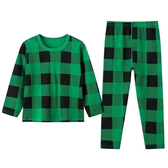 Boys Pajamas Set Fall Pajamas Toddler Matching Sleepwear Outfits for Kids Boys 11-12 Years