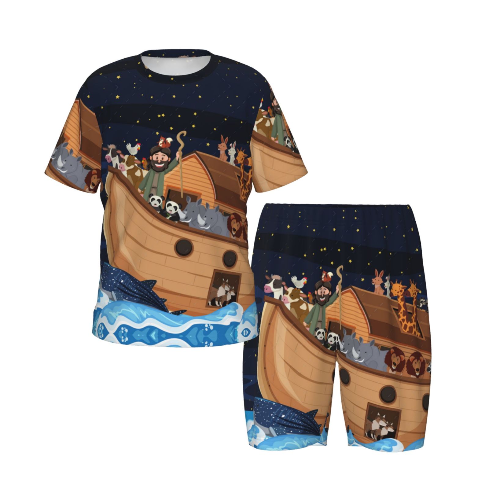 Pyjama NoÃ«l Walmart Toddler Pajamas Set Ocean Scene With