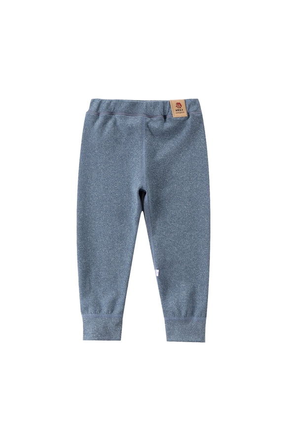 Toddler Pants Kids Winter Casual Solid Thicked Lined Leggings Trousers Trousers Grey 2 Years-3 Years