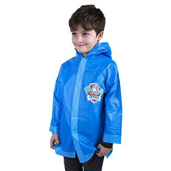 Toddler Paw Patrol Boys Rain Slicker Size 6-7 (Large)