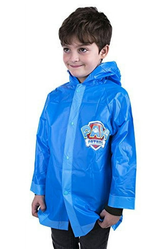 Toddler Paw Patrol Boys Rain Slicker Size 6-7 (Large)