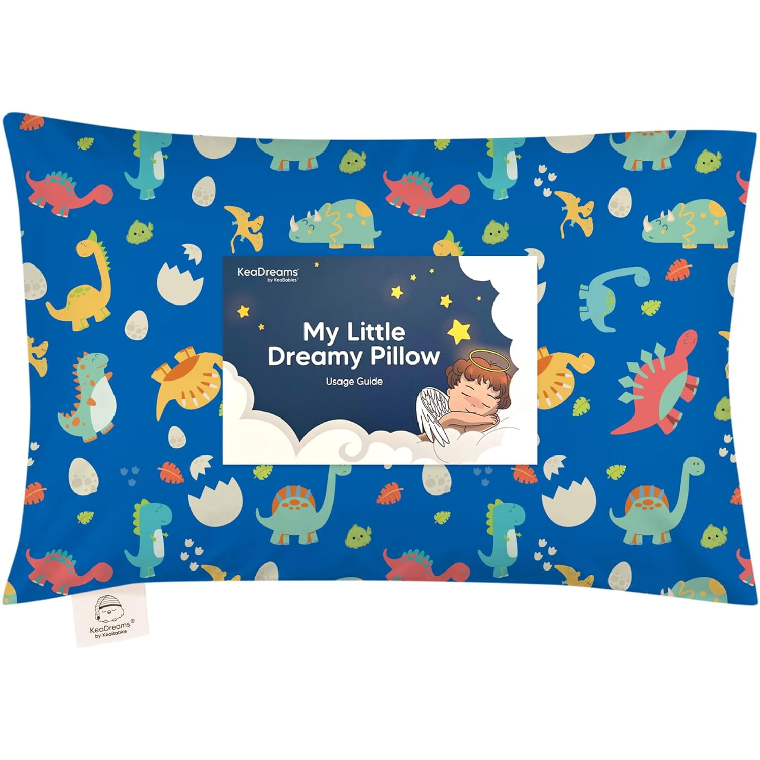 Toddler Pillow with Pillowcase 13x18 My Little Dreamy Pillow, Organic