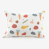 Toddler Pillow Soft Breathable with Jessey Cotton Pillowcase for Sleeping,Machine Washable,13" x 18",1 Pack