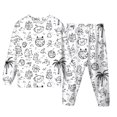 thumbnail image 1 of Toddler Pjs Set Color Your Own Pajamas For Kids Long Sleeve 2 Piece Pajamas Set For Toddler Pjs Perfect For Pajama Party 2-3 Years, 1 of 2