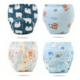 thumbnail image 1 of Toddler Potty Training Pants 4 Pack - 100% Cotton Soft Absorbent Underwear for Boys & Girls, Leak-Proof Washable with Cartoon Characters (Sizes 2T/3T/4T), 1 of 7