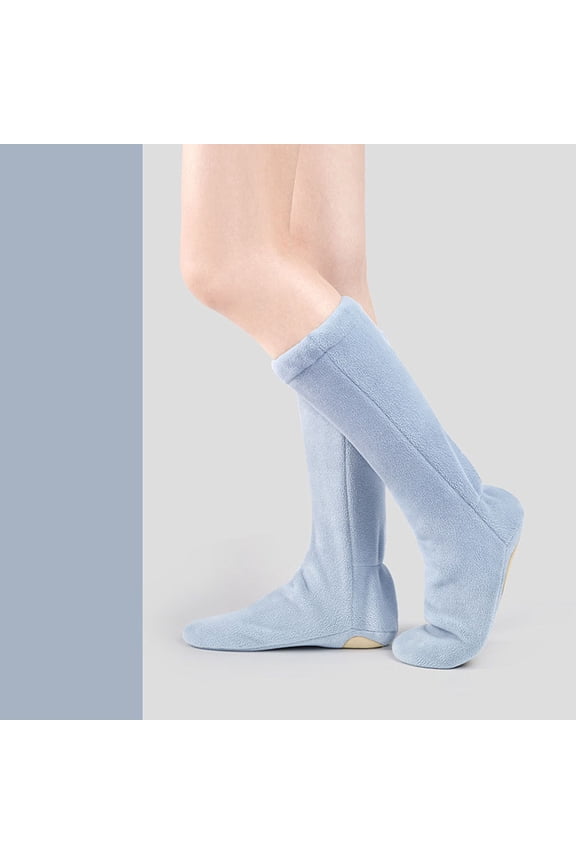 Toddler Practice Shoes, Dance Boots with Soft Sole and Warm Fleece, Knee High Pull On for Exercise and Casual Use, Available in Multiple Colors for Kids