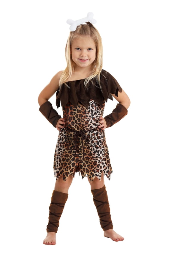 Toddler Prehistoric Cave Girl Costume