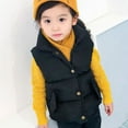 thumbnail image 1 of Girls Puffer Vest Boys Vest Lightweight Windproof Down Jacket Sleeveless Baby Girl Jacket for Boys 5-6 Years, 1 of 6