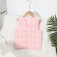 thumbnail image 1 of Toddler Puffer Vest Jacket Pink Down Vest Button down Sleeveless Lightweight Boys Puffer Jacket Kids Vest 2-3 Years, 1 of 3