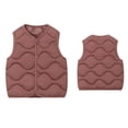 thumbnail image 1 of Toddler Puffer Down Vest Toddler Boys Girls Winter Vest Lightweight Water-Resistant Button Down Cute Jackets Sleeveless Toddler Winter Jacket 18-24 Months, 1 of 4