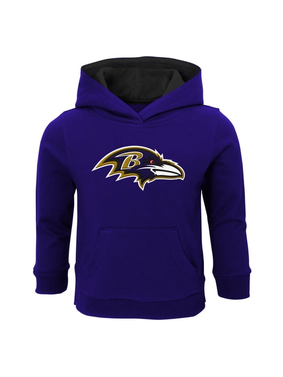 Toddler Purple Baltimore Ravens Prime Pullover Hoodie