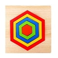 thumbnail image 1 of Toddler Puzzles Montessori Wooden Shape Sorting Sensory Toy Preschool Learning Educational Developmental Activities for 1 2 3 Year Boys Girls, 1 of 8
