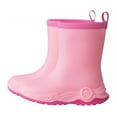 thumbnail image 1 of Toddler Rain Boots - Boys Rain Boots Kids Waterproof Footwear Easy To Clean Rubber Sole Ideal for Rainy Days All Seasons Wear Pair With Raincoats Outdoor - Rain Boots Kids,Color:Pink,Size:10-11 Years, 1 of 2