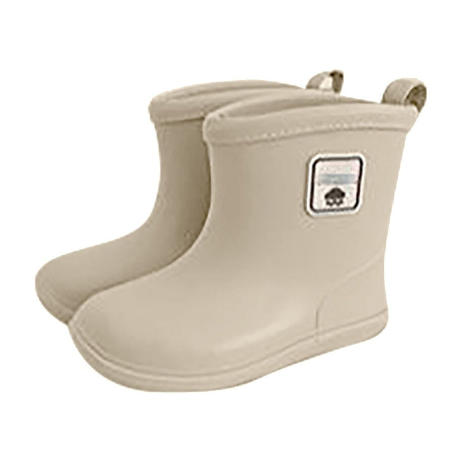 insulated ankle rain boots