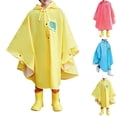 thumbnail image 1 of Toddler Rain Coat,Rain Jacket Toddler Girl,Toddler Raincoat 3t Kids Rain Poncho Cartoon Raincoat Jacket Cute Rain Coat Toddler Boys Girls Rain Cape Light Waterproof Hoodie Outwear, 1 of 4