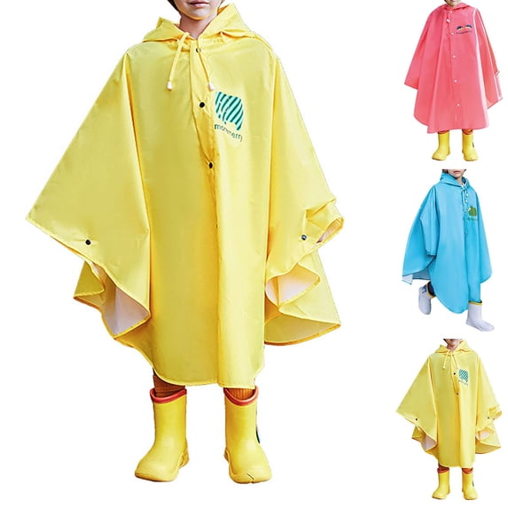 Toddler Rain Coat,Rain Jacket Toddler Girl,Toddler Raincoat 3t Kids Rain Poncho Cartoon Raincoat Jacket Cute Rain Coat Toddler Boys Girls Rain Cape Light Waterproof Hoodie Outwear