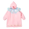 thumbnail image 1 of Toddler Rain Jacket Kids Toddler Princess Print Waterproof Reflective Raincoat with Hood Lightweight Rain Poncho Rain Jacket Girls Light Pink 1 Years-2 Years, 1 of 7