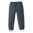 thumbnail image 1 of Toddler Rain Pants Waterproof Pants Kids Trousers Over Pants Kids Rain Suit for Boys 3-4 Years, 1 of 5