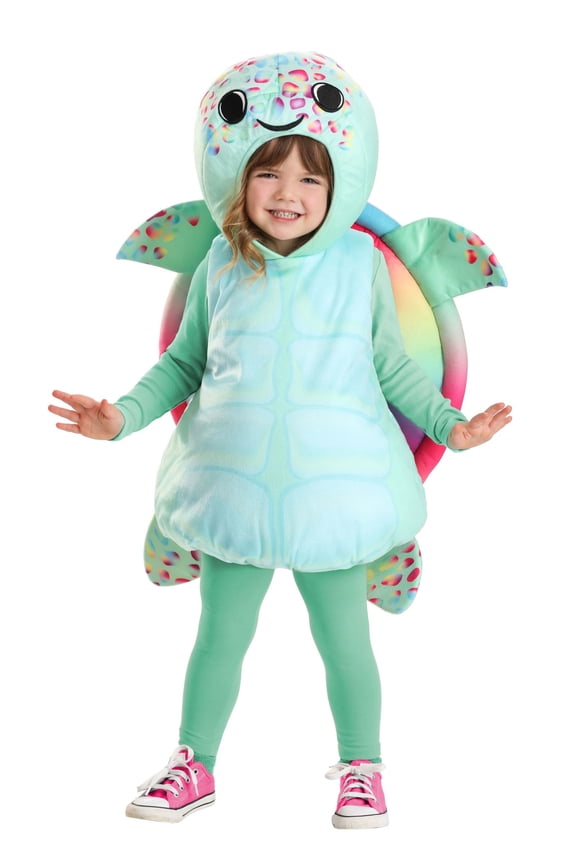 Toddler Rainbow Turtle Costume