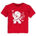 thumbnail image 1 of Toddler Red Chicago Bulls Star Wars Chewie #1 Fan T-Shirt, 1 of 1
