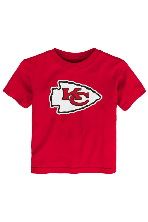 Toddler Red Kansas City Chiefs Primary Logo T-Shirt
