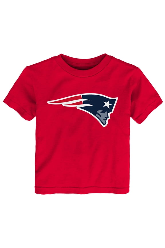 Toddler Red New England Patriots Primary Logo T-Shirt