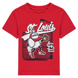 Women's Touch Red St. Louis Cardinals Hail Mary V-Neck Back Wrap T-Shirt