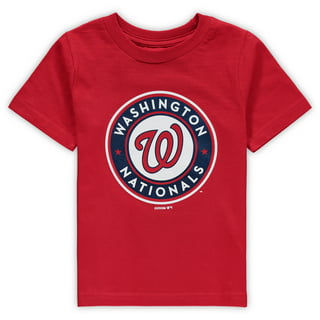 Washington Nationals Fanatics Branded Women's Personalized Winning Streak  Name & Number V-Neck T-Shirt - Red