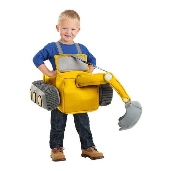 Toddler Ride in Excavator Costume