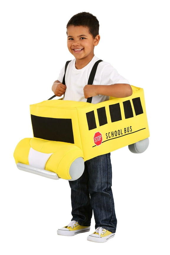 Toddler Ride in School Bus Costume