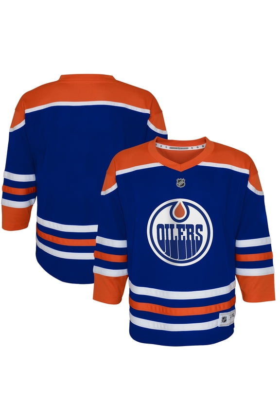 Toddler  Royal Edmonton Oilers Home Replica Jersey