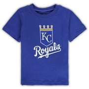 Toddler Royal Kansas City Royals Team Crew Primary Logo T-Shirt