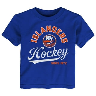 Outerstuff Rink Reimagined Long Sleeve Tee Shirt - NY Islanders - Youth - New York Islanders - L