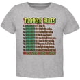 thumbnail image 1 of Toddler Rules Toddler T Shirt Heather 3T, 1 of 1