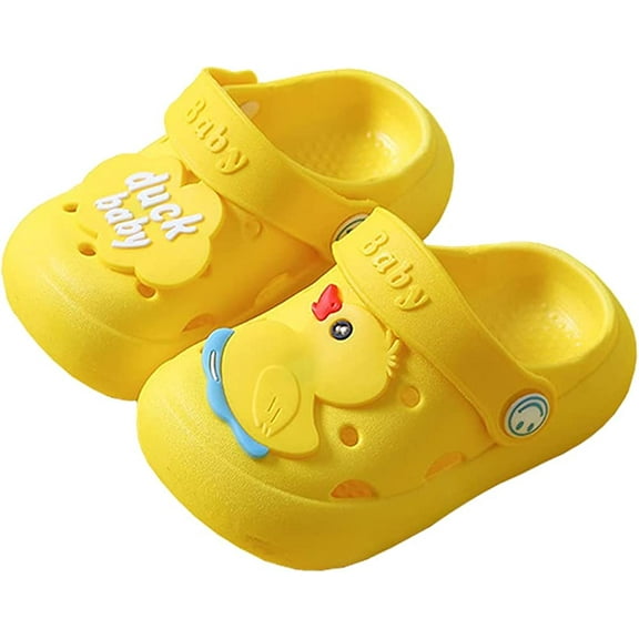 Toddler Sandals Boys Girls Cute Cartoon Toddler Clogs Kids Slippers