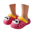 thumbnail image 1 of Toddler Sandals Breathable Comfortable Thick Sole Toddler Clogs Outdoor Beach Pool Water Shoes Hot Pink Size 4.5-5 Years, 1 of 7