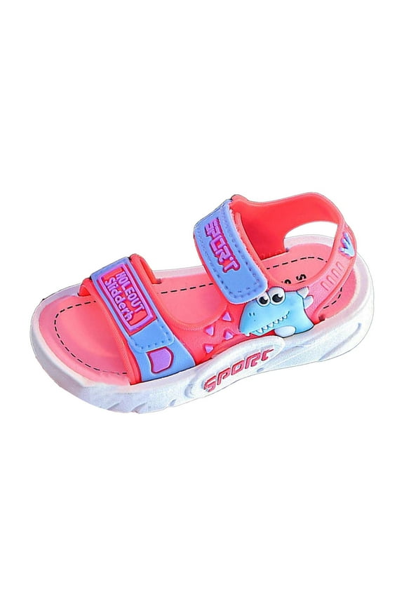 Toddler Sandals Girls Beach Slides for Kids Breathable Lightweight Casual Outdoor Summer Shoes Daily Wear School Play