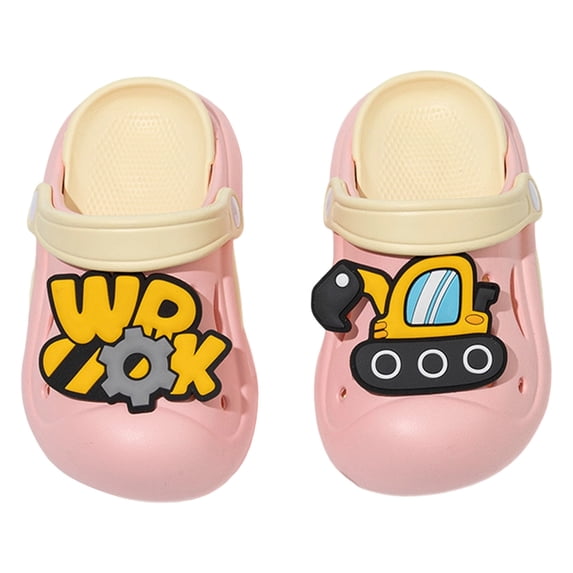 Toddler Sandals Girls Girls Summer Shoes Children's Shoes Summer New EVA Outer Wear Cartoon Cute Baby Toe Slippers For Boys And Girls