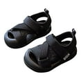 thumbnail image 1 of Toddler Sandals for Babies Non-Slip Sole Barefoot Flats Unisex Open-Toe Frist Walkers Breathable, 1 of 7