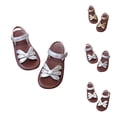 thumbnail image 1 of Toddler Sandals for Girl, Beach Shoes for Kids (1-6 Years), Comfortable Everyday & Party Summer Casual Strappy Shoes for Dresses Breathable Soft Sole, 1 of 10