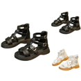 thumbnail image 1 of Toddler Sandals for Girls, Summer Shoes with Soft Sole, Roman Style Footwear for Girls' Summer Activities, 1 of 10