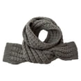 thumbnail image 1 of Toddler Scarf Boys Girls, Kids Winter Warm Knitted Scarves Wrap Neck Warmer-Medium Grey, 1 of 5