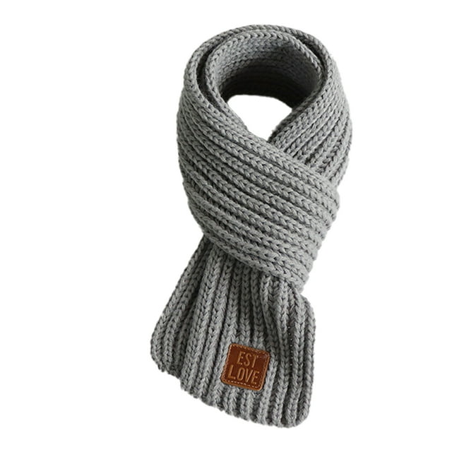 Toddler Scarf Toddlers Kids Scarf Boys Girls Winter Knitted Warm