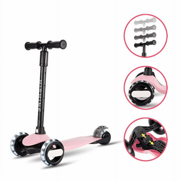 Toddler Scooter for Kids 3 Wheels Scooter for Boys Girls Kick