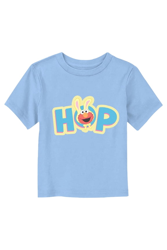 Toddler Sesame Street Colorful Elmo Hop T Shirt