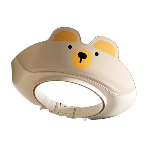 Toddler Shampoo Shower Caps Empty Top Bathing Hat Kids Bathing Headgear Adjustable for Eyes Ears Protections