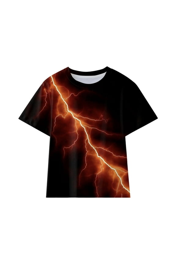 Toddler Shirt Boys 4T Toddler Boys Girls Shirt Fashion Cool 3D Prints Shirt Gift Trendy Kid Shirt Kid T Shirt Funny Youth Shirt Top Boys' Tops, Tees & Shirts 8-10 Years