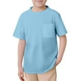thumbnail image 1 of Toddler Boys T Shirt Trendy Boys Short Sleeve T Shirts Light Blue Tees Boys Summer Top Clothes Pajamas Boys 3-4 Years, 1 of 3